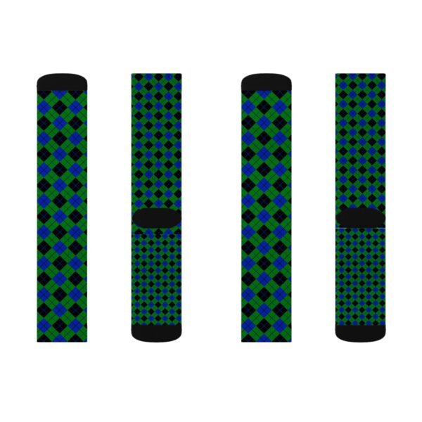 Argyle Patterned Socks - Image 2