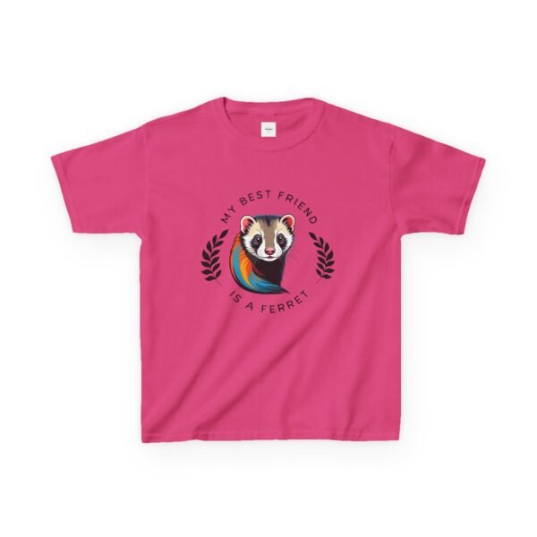 Kids My Best Friend is a Ferret Tee - Image 23