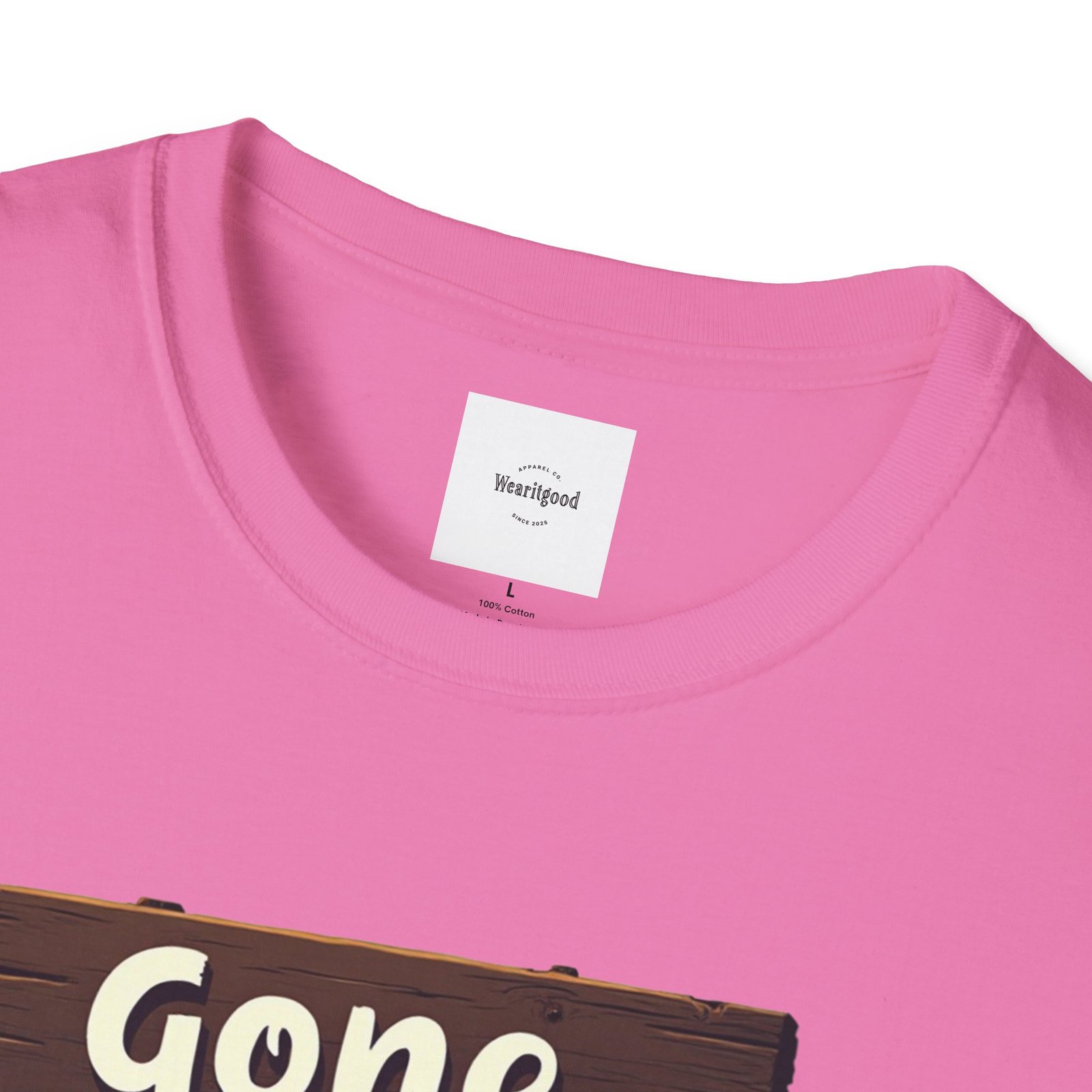 Gone Fishing Unisex T-Shirt - Image 55