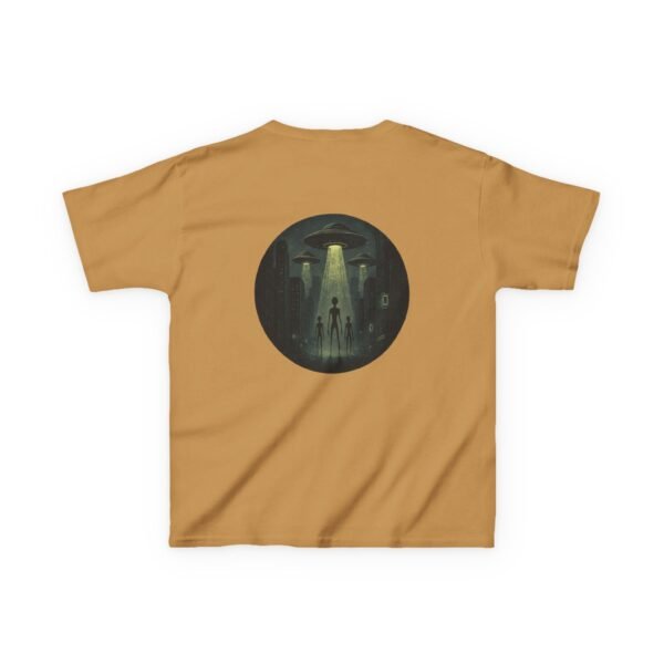 Alien Arrival Kids Shirt white letter - Image 48