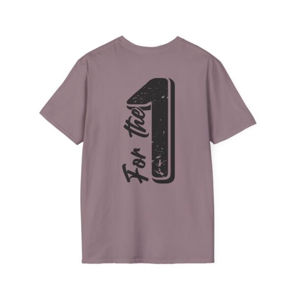 Leaving the 99 black lettered Unisex T-Shirt - Image 46