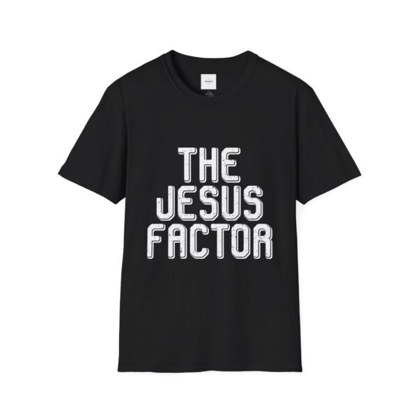 The Jesus Factor White Lettered T-Shirt
