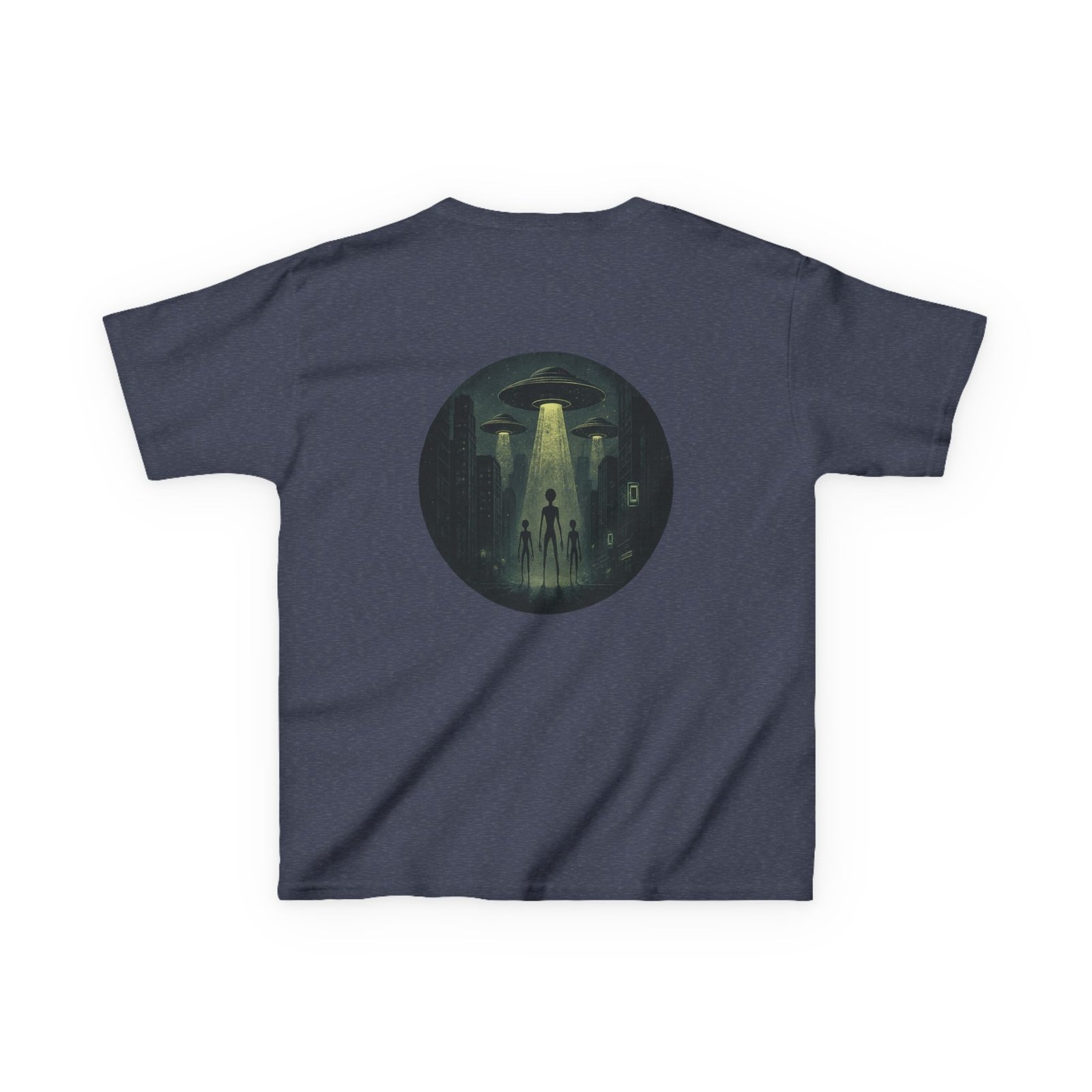 Kids: Alien Arrival Black letter Tee - Image 22