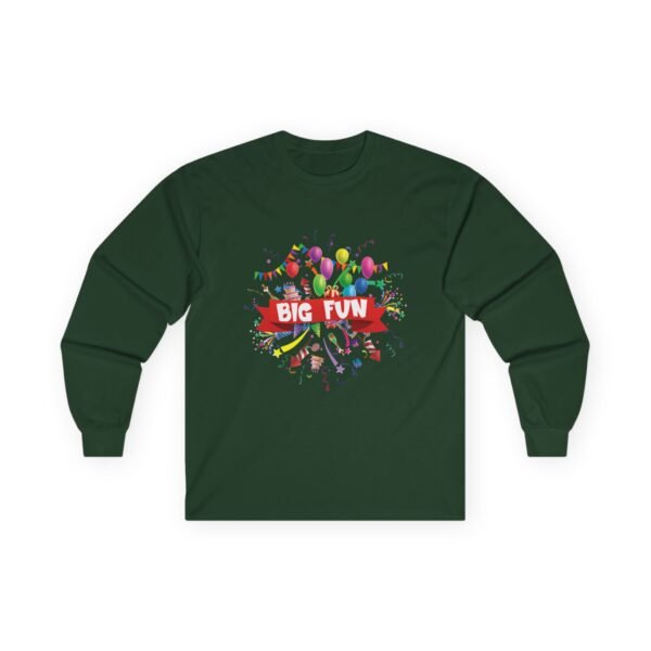 Big Fun Unisex Long Sleeve Tee - Perfect for Celebrations and Gatherings