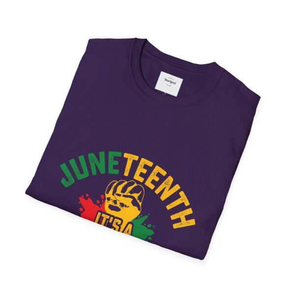 Juneteenth Celebration T-Shirt, Unisex Tee, Black History Month Shirt, Festival Wear, Gift for Activists - Image 52