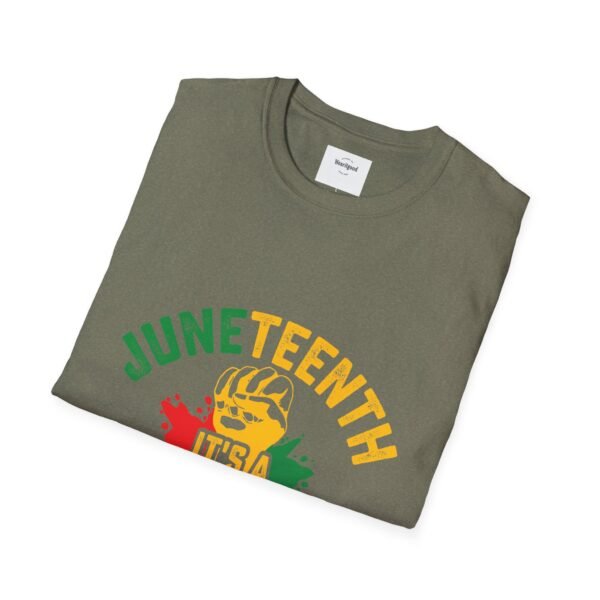 Juneteenth Celebration T-Shirt, Unisex Tee, Black History Month Shirt, Festival Wear, Gift for Activists - Image 12