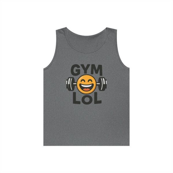 "LOL" Unisex Workout Tank Top - Image 13