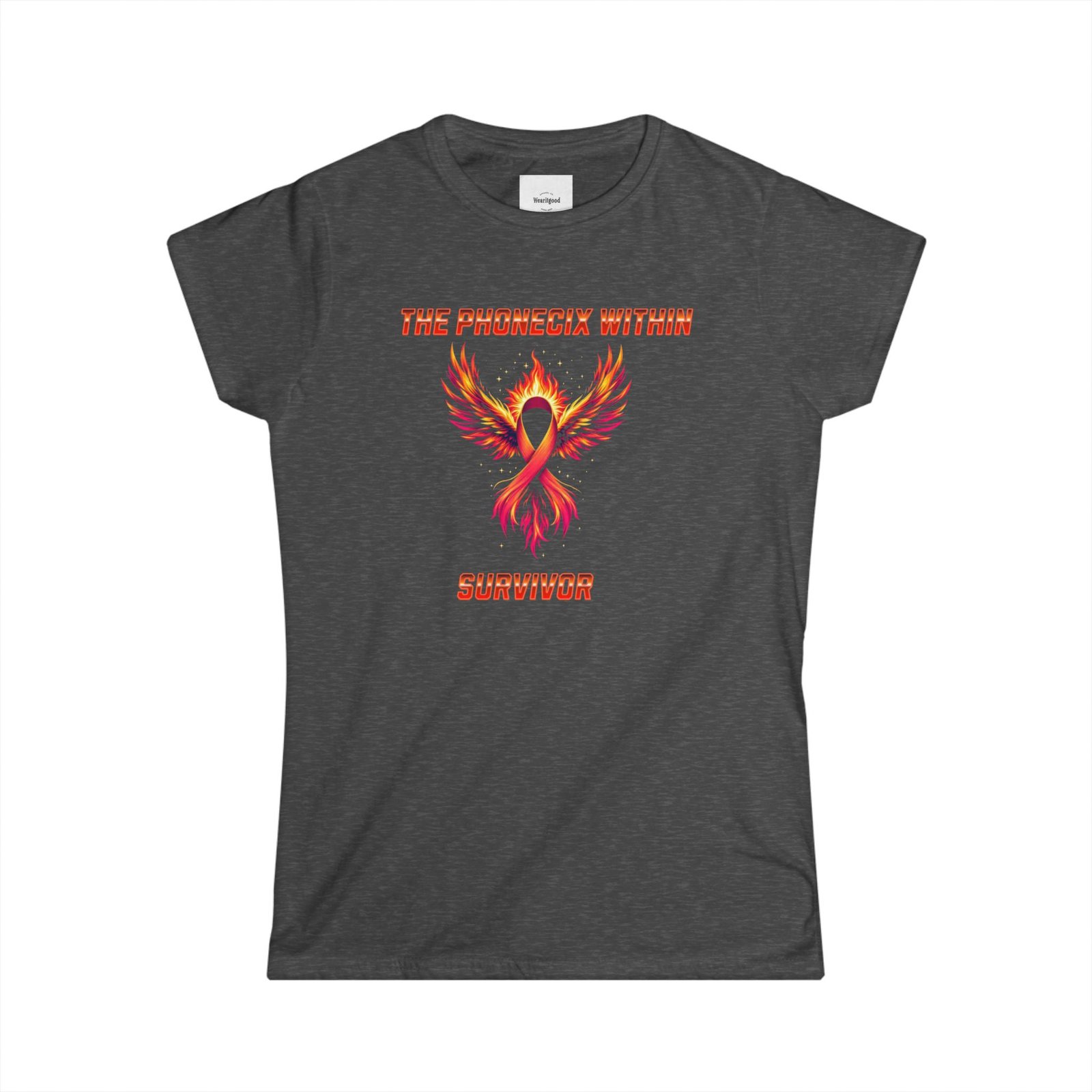 The Phoenix Within Cancer Survivor T-Shirt - Image 13