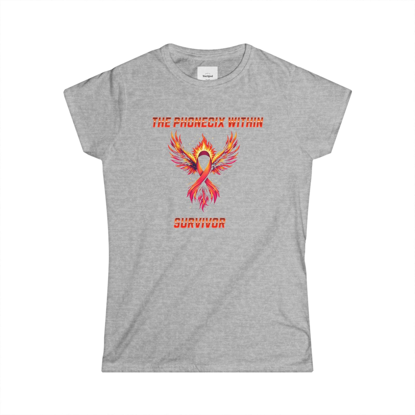 The Phoenix Within Cancer Survivor T-Shirt - Image 10
