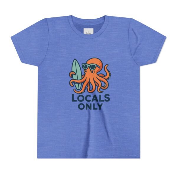 Cool Octopus Locals Only Youth Tee - Image 13