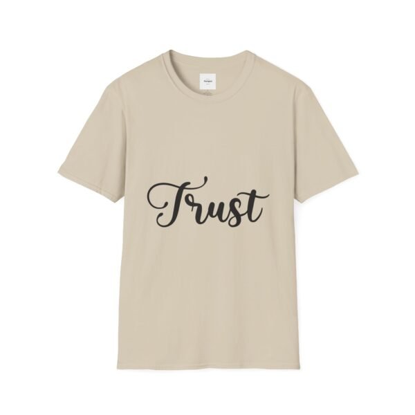 Inspirational Trust T-Shirt, Faith-Based Apparel, Motivational Gift, Christian T-Shirt, Scripture Quote Tee - Image 5