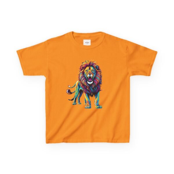 Psychedelic Lion Kids Tee - Image 9