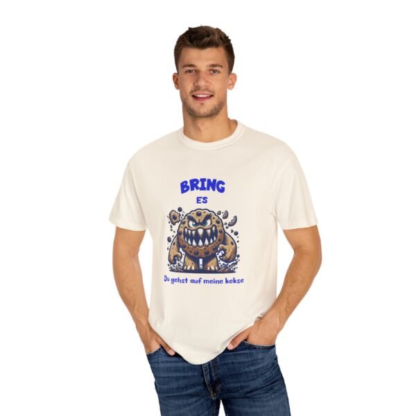 Unisex T-Shirt - "BRING ES - Du gehst auf meine kekse" Playful Design for Casual Wear - Image 8