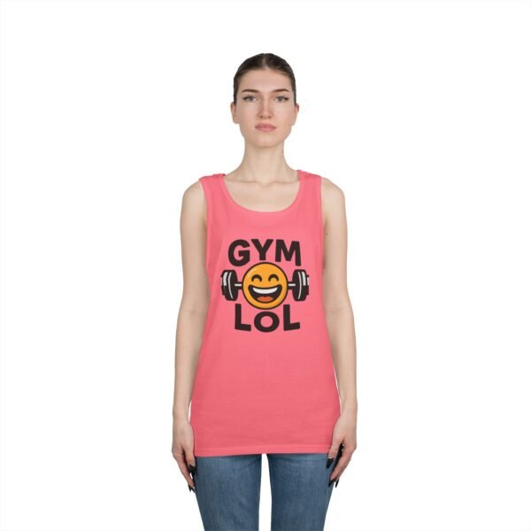 "LOL" Unisex Workout Tank Top - Image 23