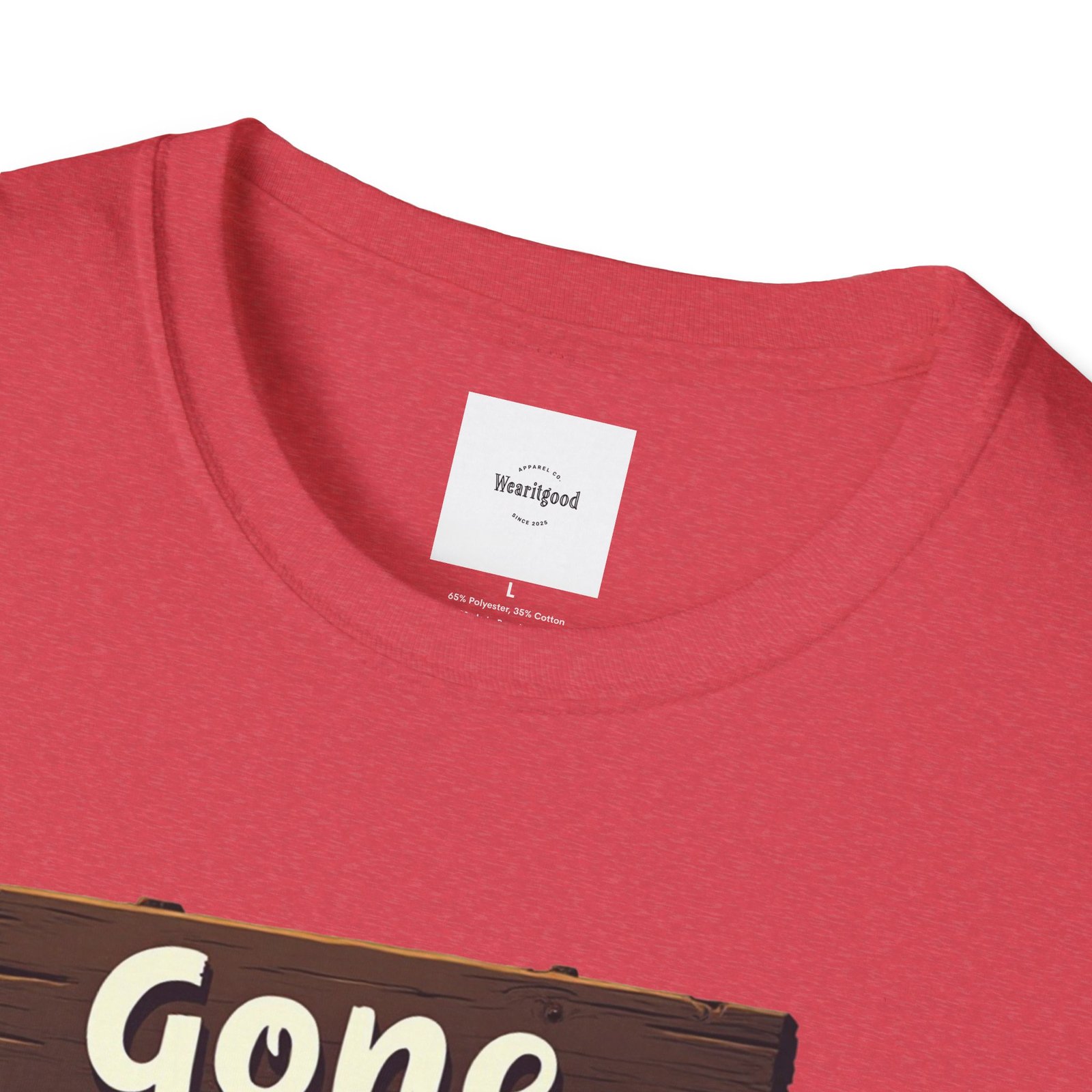 Gone Fishing Unisex T-Shirt - Image 59