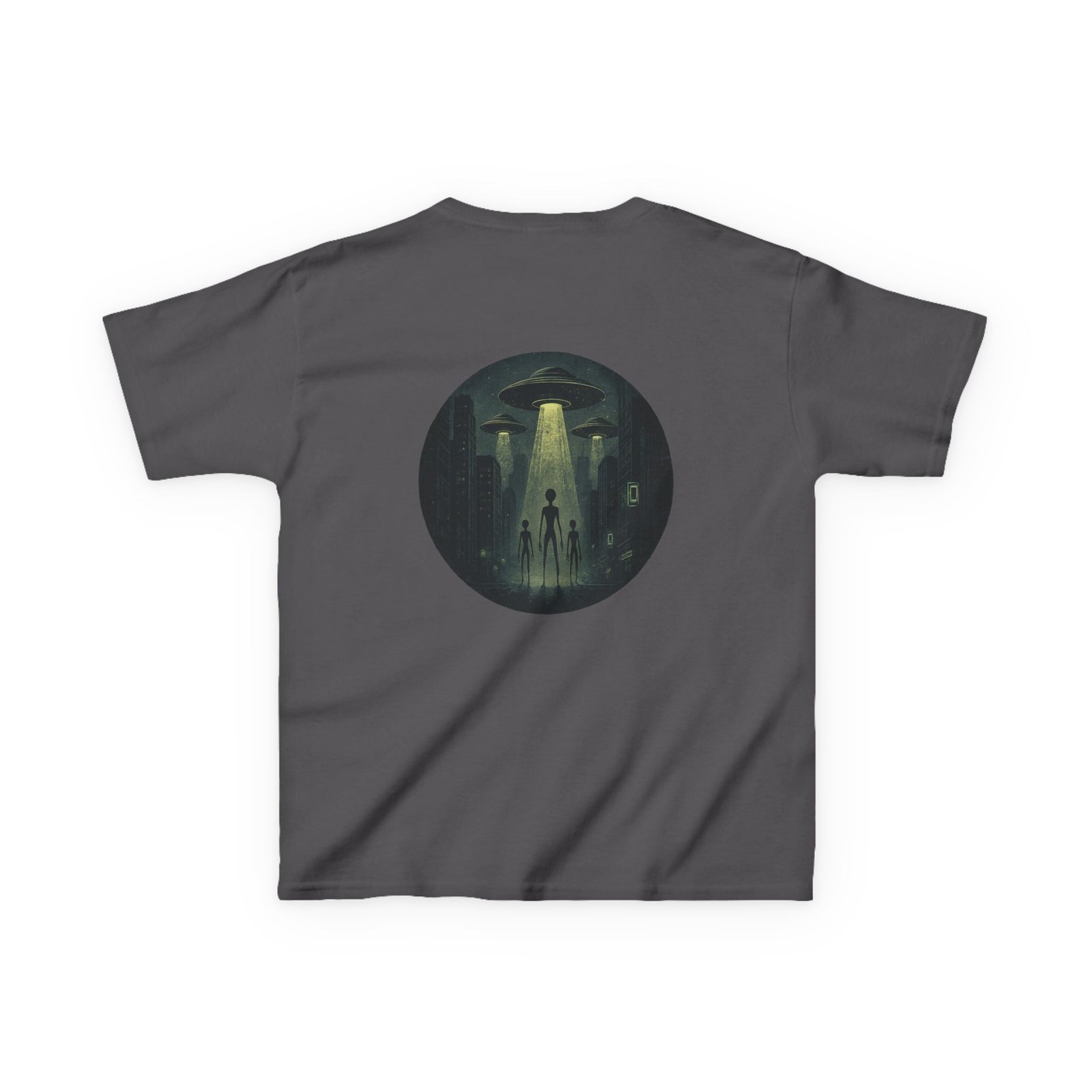 Kids: Alien Arrival Black letter Tee - Image 20