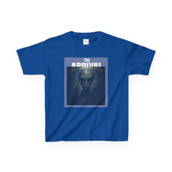 Alien Arrival Kids Shirt white letter - Image 31