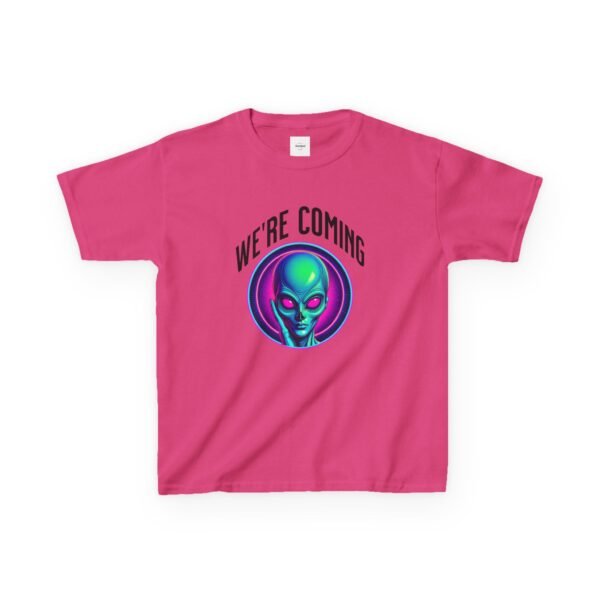 'WE'RE COMING' Alien Invasion Kids Tee - Image 27