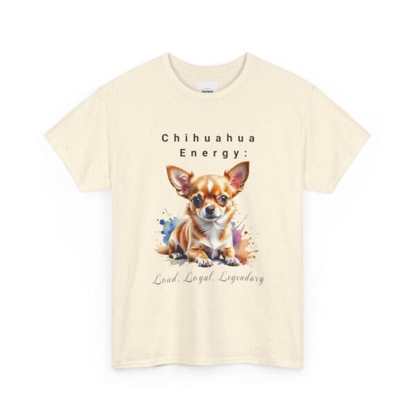 Funny Chihuahua Energy Unisex Tee - Image 15