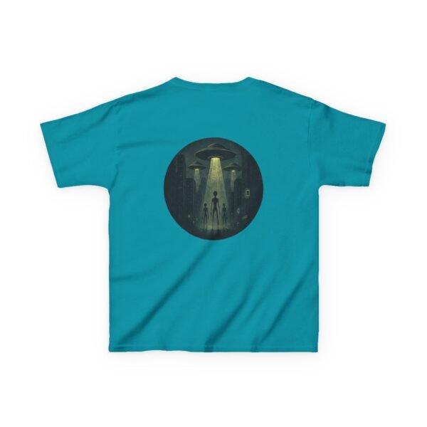 Alien Arrival Kids Shirt white letter - Image 24