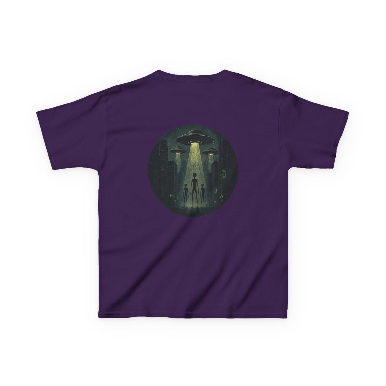 Kids: Alien Arrival Black letter Tee - Image 24