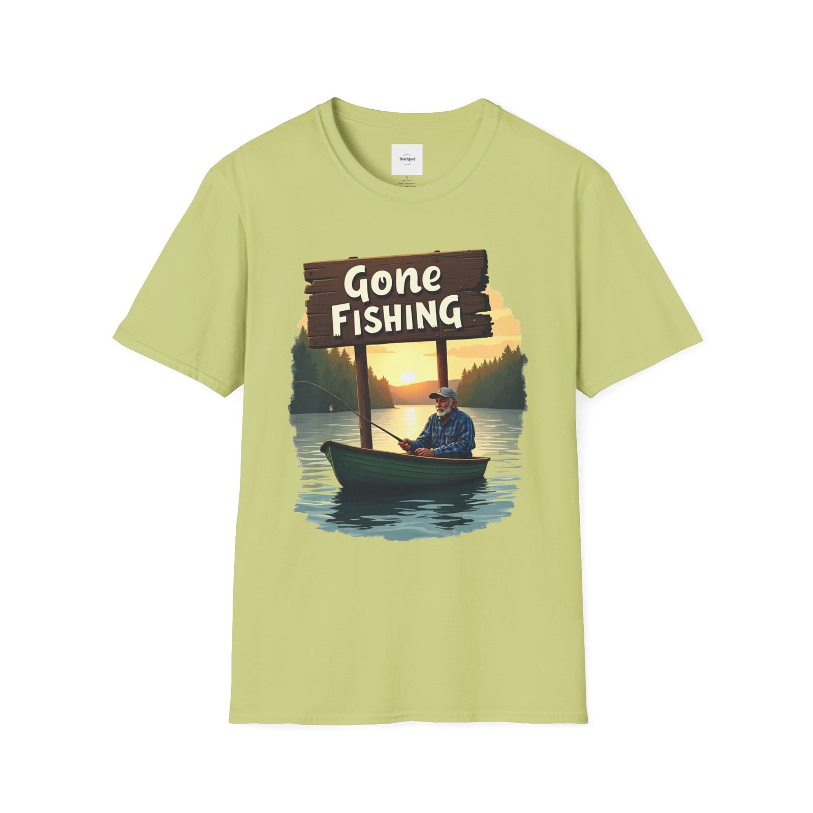 Gone Fishing Unisex T-Shirt - Image 17