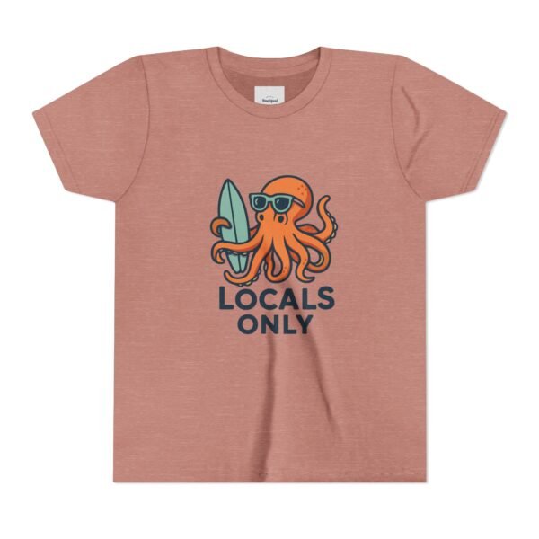Cool Octopus Locals Only Youth Tee - Image 5