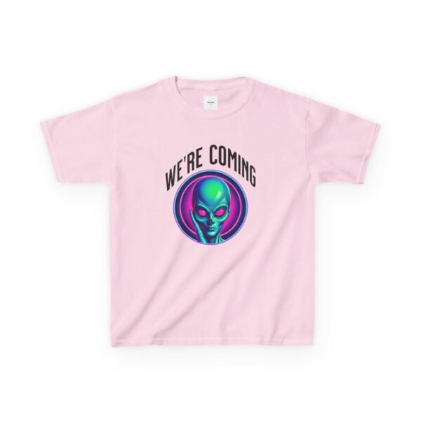 'WE'RE COMING' Alien Invasion Kids Tee - Image 25