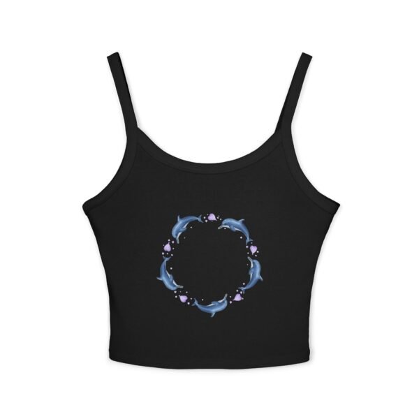 Dolphin Circle Women's Spaghetti Strap Tank - Image 5