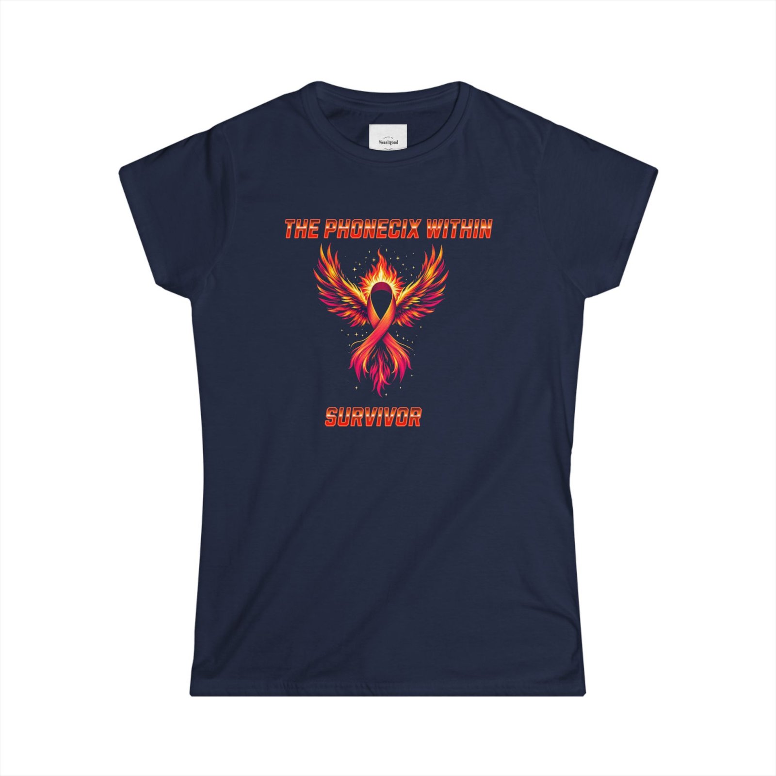 The Phoenix Within Cancer Survivor T-Shirt - Image 22