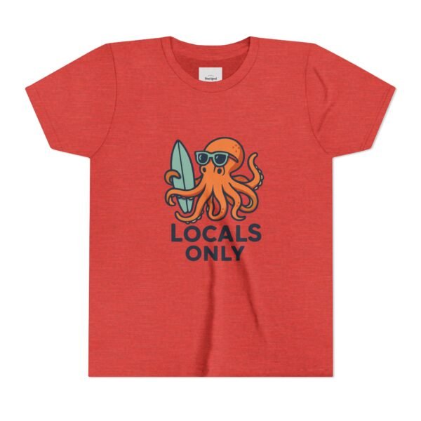 Cool Octopus Locals Only Youth Tee - Image 25