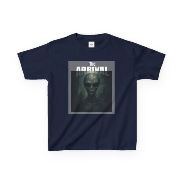 Alien Arrival Kids Shirt white letter - Image 33