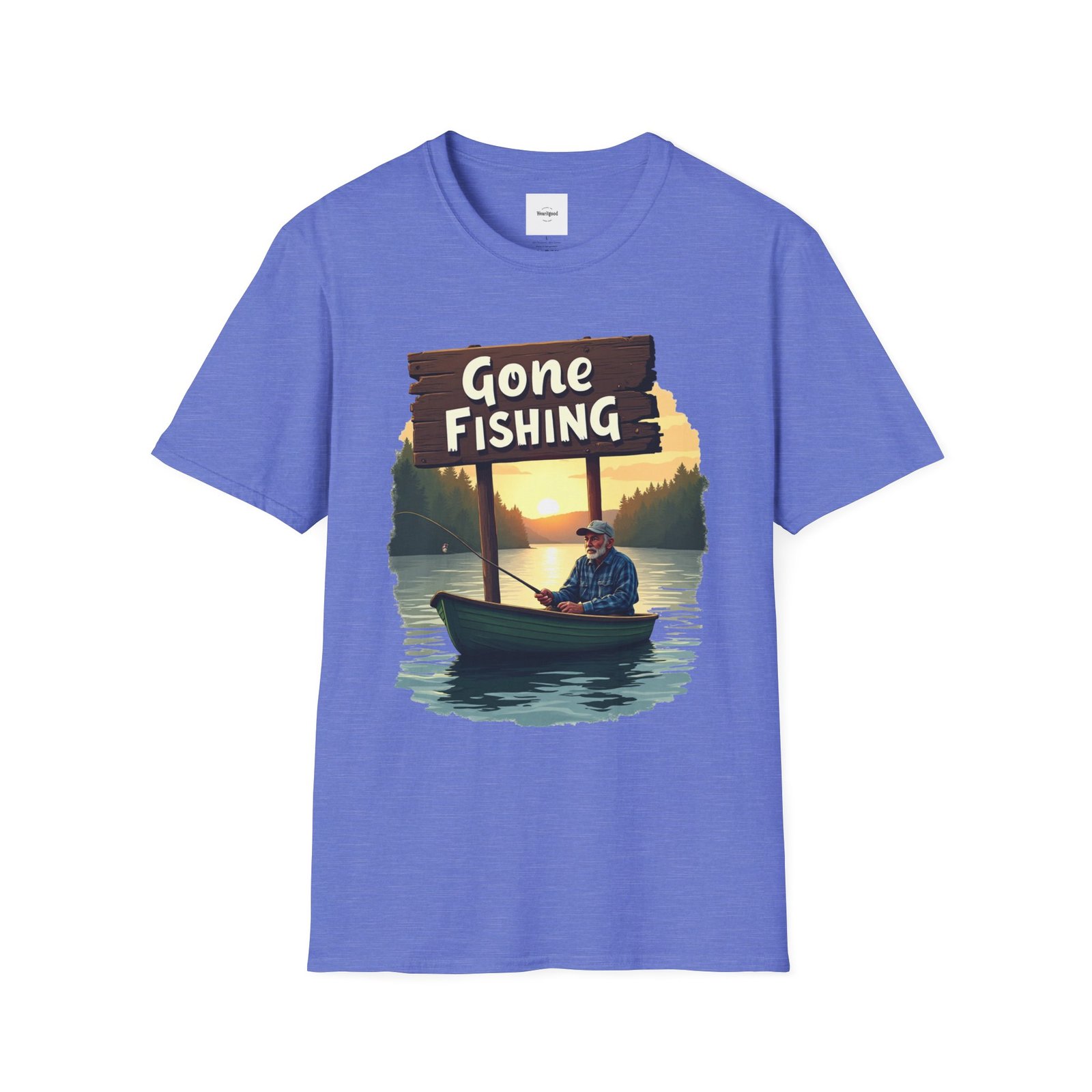 Gone Fishing Unisex T-Shirt - Image 29