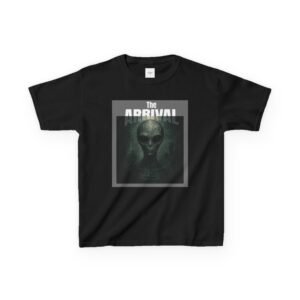Alien Arrival Kids Shirt white letter