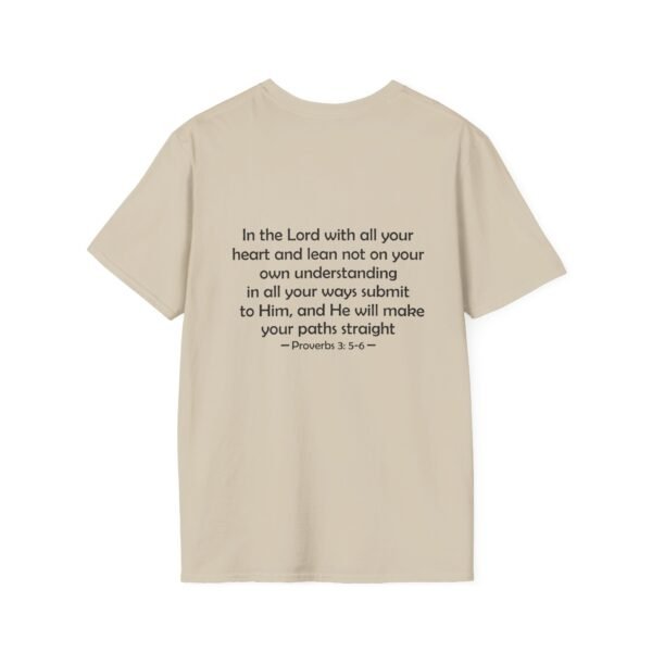 Inspirational Trust T-Shirt, Faith-Based Apparel, Motivational Gift, Christian T-Shirt, Scripture Quote Tee - Image 6