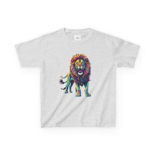 Psychedelic Lion Kids Tee - Image 5