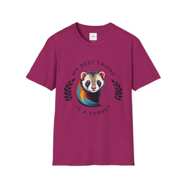My Best Friend is a Ferret unisex T-Shirt - Image 17