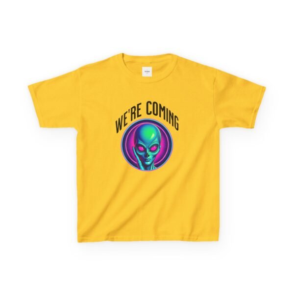'WE'RE COMING' Alien Invasion Kids Tee - Image 13