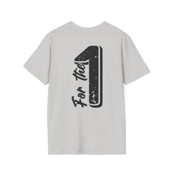 Leaving the 99 black lettered Unisex T-Shirt - Image 10
