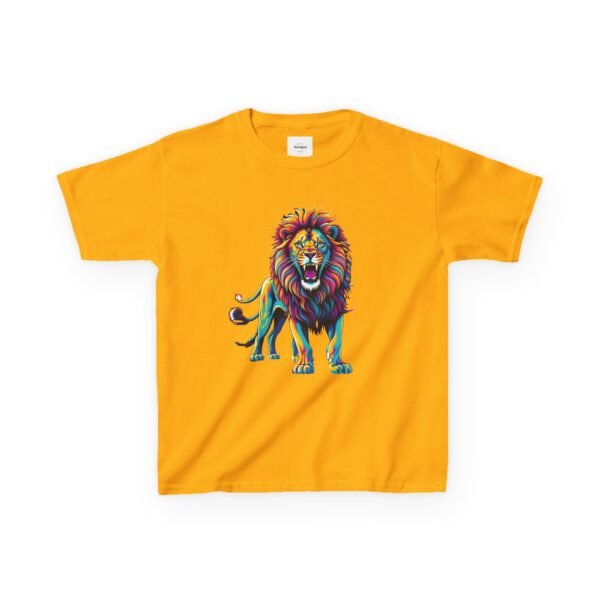 Psychedelic Lion Kids Tee - Image 11