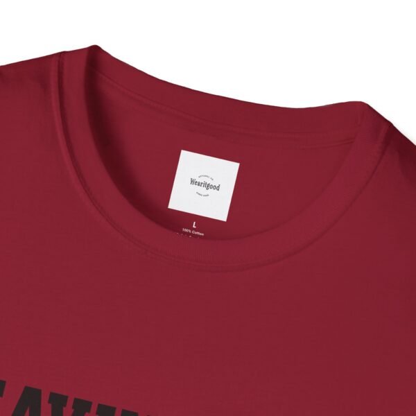 Leaving the 99 black lettered Unisex T-Shirt - Image 59