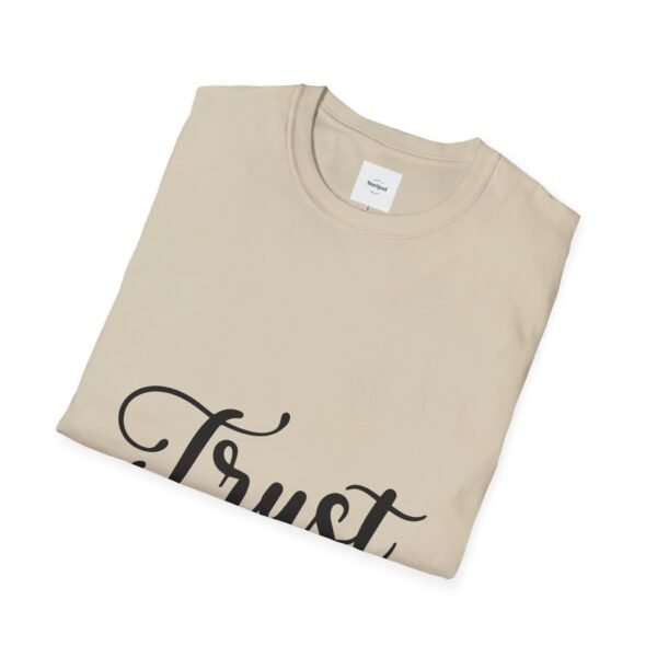 Inspirational Trust T-Shirt, Faith-Based Apparel, Motivational Gift, Christian T-Shirt, Scripture Quote Tee - Image 8
