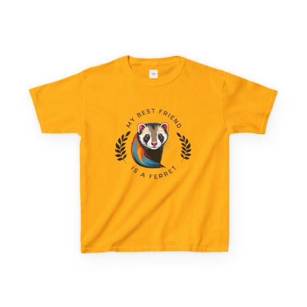 Kids My Best Friend is a Ferret Tee - Image 9