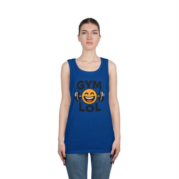 "LOL" Unisex Workout Tank Top - Image 19