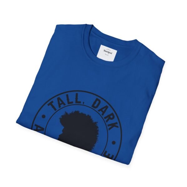 Tall, Dark, and Handsome Unisex Softstyle T-Shirt - Image 48