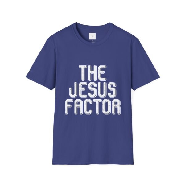 The Jesus Factor White Lettered T-Shirt - Image 41