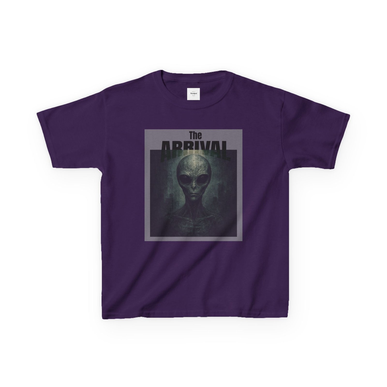 Kids: Alien Arrival Black letter Tee - Image 23