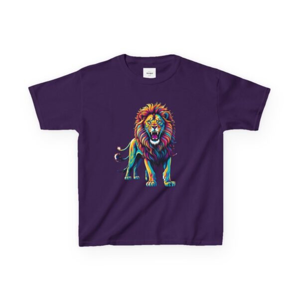 Psychedelic Lion Kids Tee - Image 27