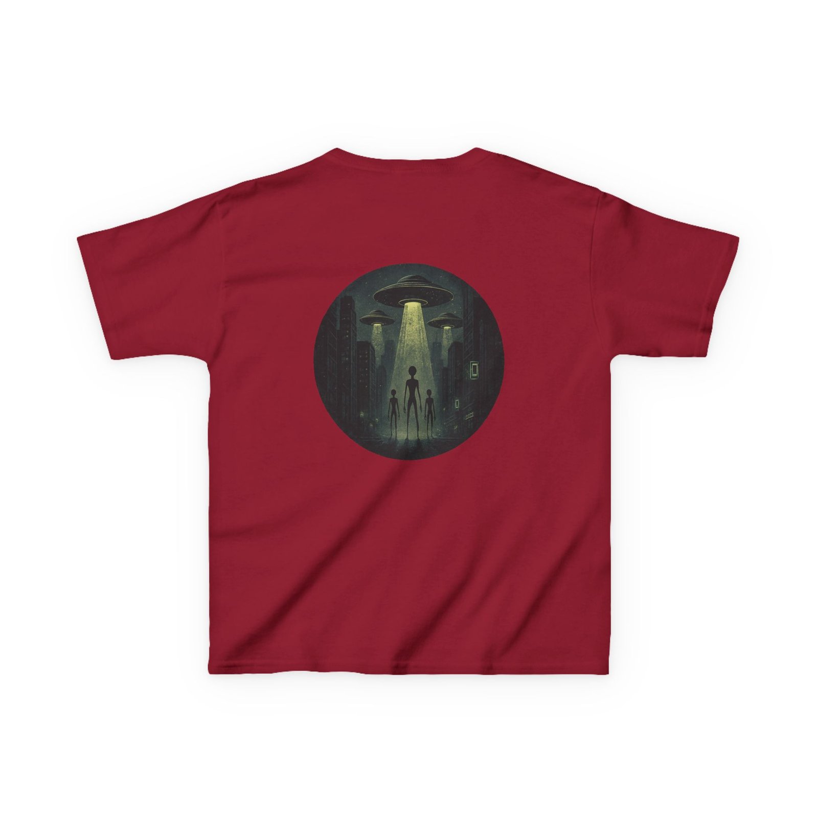 Kids: Alien Arrival Black letter Tee - Image 32