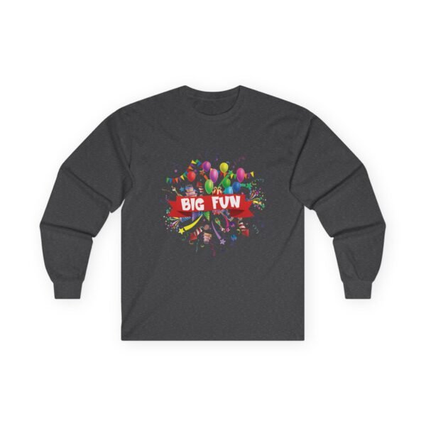 Big Fun Unisex Long Sleeve Tee - Perfect for Celebrations and Gatherings - Image 28